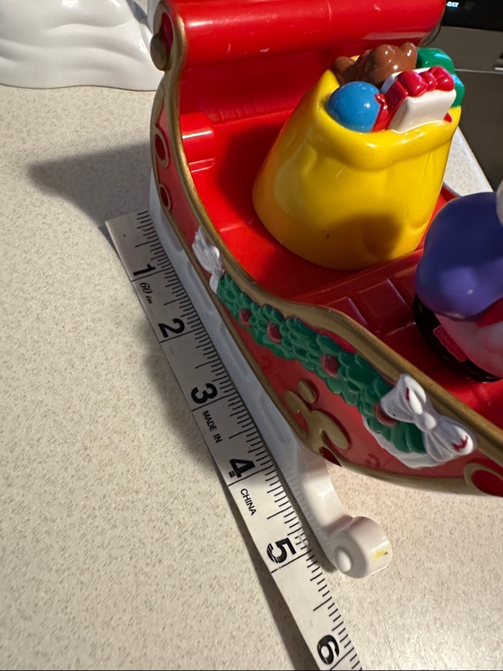 Vintage Fisher Price Little People Santa’s Sleigh set - INCOMPLETE no music - Picture 12 of 16